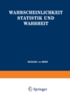 Wahrscheinlichkeit Statistik und Wahrheit - eBook