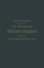 Die Berechnung Elektrischer Leitungsnetze in Theorie und Praxis - eBook