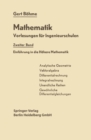 Einfuhrung in die Hohere Mathematik : Mathematik - eBook