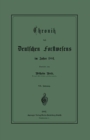 Chronik des Deutschen Forstwesens im Jahre 1881 - eBook