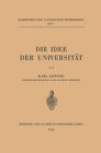 Die Idee der Universitat - eBook