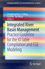 Integrated River Basin Management : Practice Guideline for the IO Table Compilation and CGE Modeling - eBook