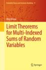 Limit Theorems for Multi-Indexed Sums of Random Variables - eBook