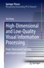 High-Dimensional and Low-Quality Visual Information Processing : From Structured Sensing and Understanding - eBook