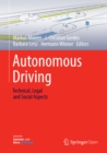 Autonomous Driving : Technical, Legal and Social Aspects - eBook