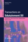 Transactions on Edutainment XII - eBook