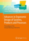 Advances in Ergonomic Design of Systems, Products and Processes : Proceedings of the Annual Meeting of GfA 2016 - eBook