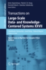 Transactions on Large-Scale Data- and Knowledge-Centered Systems XXVII : Special Issue on Big Data for Complex Urban Systems - eBook