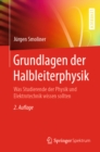 Grundlagen der Halbleiterphysik : Was Studierende der Physik und Elektrotechnik wissen sollten - eBook