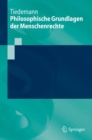 Philosophische Grundlagen der Menschenrechte - eBook