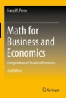 Math for Business and Economics : Compendium of Essential Formulas - eBook