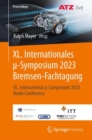 XL. Internationales ?-Symposium 2023 Bremsen-Fachtagung : XL. International ?-Symposium 2023 Brake Conference - eBook