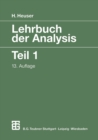 Lehrbuch der Analysis : Teil 1 - eBook