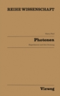 Photonen : Experimente und ihre Deutung - eBook