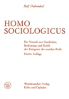 Homo Sociologicus : Ein Versuch zur Geschichte, Bedeutung und Kritik der Kategorie der sozialen Rolle - eBook