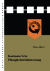 Kontinuierliche Flussigkeitsdichtemessung : Grundbegriffe der Betriebsmetechnik - dargestellt am Beispiel der Megroe „Dichte" - eBook