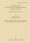 Beobachtung und metechnische Erfassung der Vorgange im Spinn- und Aufwindefeld von Ringspinn- und Ringzwirnmaschinen - eBook