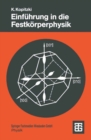Einfuhrung in die Festkorperphysik - eBook