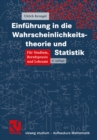 Einfuhrung in die Wahrscheinlichkeitstheorie und Statistik - eBook