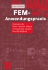 FEM-Anwendungspraxis : Einstieg in die Finite Elemente Analyse Zweisprachige Ausgabe Deutsch/Englisch - eBook