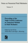 Proceedings of the Ninth GAMM-Conference on Numerical Methods in Fluid Mechanics : Lausanne, September 25-27, 1991 - eBook
