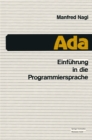 Einfuhrung in die Programmiersprache Ada - eBook