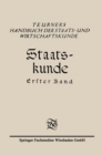 Staats-Kunde - eBook