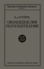 Grundzuge der Festigkeitslehre - eBook