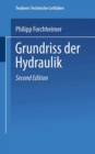Grundriss der Hydraulik - eBook