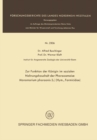 Zur Funktion der Konigin im sozialen Nahrungshaushalt der Pharaoameise Monomorium pharaonis (L.) (Hym., Formicidae) - eBook