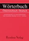 Worterbuch Osterreichisch - Deutsch - eBook
