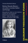 Bettina Sharada Baumer - ein Leben zwischen Indien und Europa : Biographische Studie zur interreligiosen Existenz der osterreichischen Religionswissenschaftlerin. Band 1: "Man muss flexibel sein!". Ki - eBook