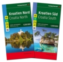 Croatia North and South Map Pack - Book