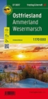 Ostfriesland, Ammerland, Wesermarsch, adventure guide 1:170,000 - Book