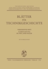 Blatter fur Technikgeschichte - eBook