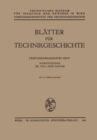 Blatter fur Technikgeschichte - eBook