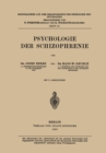 Psychologie der Schizophrenie - eBook