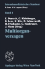 Multiorganversagen : (10. Wiener Intensivmedizinische Tage, 21.-22. Februar 1992) - eBook
