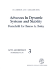 Advances in Dynamic Systems and Stability : Festschrift for Bruno A. Boley - eBook
