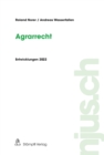 Agrarrecht : Entwicklungen 2022 - eBook