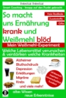 So macht Ernahrung uns krank und Weimehl blod. Mein Weimehl-Experiment : Welche Lebensmittel verursachen oder verstarken welche Krankheiten? - eBook