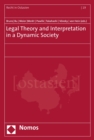 Legal Theory and Interpretation in a Dynamic Society - eBook