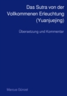 Das Sutra von der Vollkommenen Erleuchtung (Yuanjuejing) : Ubersetzung und Kommentar - eBook