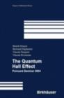 The Quantum Hall Effect : Poincare Seminar 2004 - eBook