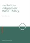 Institution-independent Model Theory - eBook
