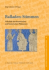 Balladen-Stimmen : Vokalitat als theoretisches und historisches Phanomen - eBook