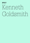 Kenneth Goldsmith - eBook