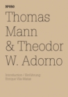 Thomas Mann & Theodor W. Adorno : Ein Austausch(dOCUMENTA (13): 100 Notes - 100 Thoughts, 100 Notizen - 100 Gedanken # 050) - eBook
