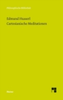 Cartesianische Meditationen - eBook
