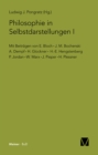 Philosophie in Selbstdarstellungen I : Mit Beitragen von: E. Bloch, J. M. Bochenski, A. Dempf, H. Glockner, H.-E. Hengstenberg, P. Jordan, W. Marx, J. Pieper, H. Plessner - eBook